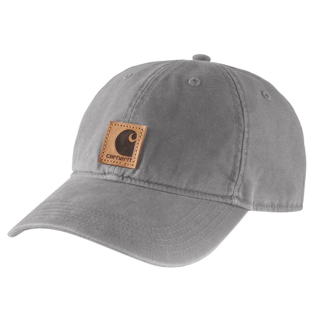 Carhartt Classic Asphalt Gray Cotton Canvas Cap Baseball Hat for Women